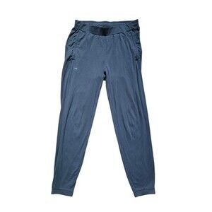 Janji Transit Tech Pant Mens Small Blue Pull On Jogger Running Packable Pockets